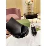 Gucci runway show water platform popular sandals